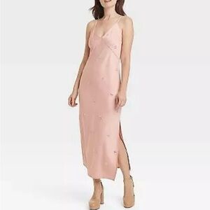 a new day Blush Pink Midi Dress Women’s Large